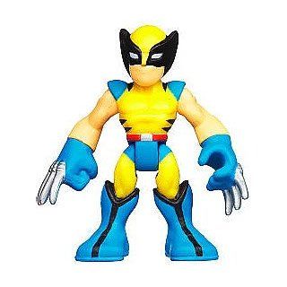 Marvel Playskool Super Hero Adventures Mini Figure Wolverine [Bagged]: Toys & Games