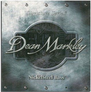 Dean Markley Signature Series 2602A Nickel Plated Bass Guitar Strings, Light, 4 String, 40 100 Musical Instruments