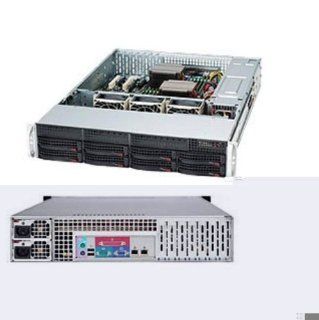 Supermicro 740 Watt 2U Rackmount Server Chassis (CSE 825TQ R740LPB): Computers & Accessories