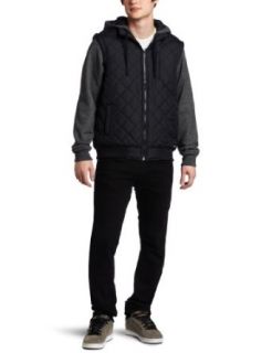Zoo York Men's Garrison Quilted Jacket, Black, Medium at  Mens Clothing store: Down Alternative Outerwear Coats