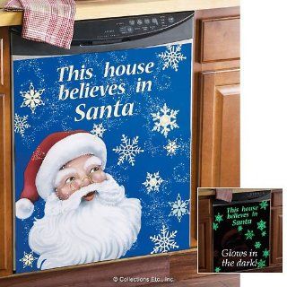Santa Claus Christmas Dishwasher Cover Magnet : Everything Else