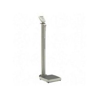 Health o meter 597KL Digital Scale with Height Rod, 500 lb Capacity, 0.2 lb Resolution: Health & Personal Care