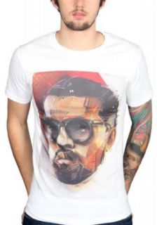 Tru Designz Men's Kanye West Abstract Portrait Yeezus Graphic T Shirt Yeezy Good Music Jay Z: Novelty T Shirts: Clothing