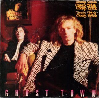 CHEAP TRICK / Ghost Town / 45rpm record + picture sleeve: Music