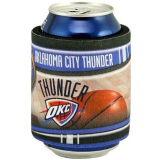 NBA Oklahoma City Thunder Slap Wrap Can Koozie : Basketball Equipment : Sports & Outdoors