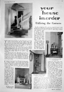 1930 LONDON HOUSE CORNER DRESSING TABLE FASHION GOWNS GOSSAMER MACGREGOR   Prints