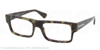 Prada PR24PV Eyeglasses LAB/1O1 Green Havana 55mm: Shoes