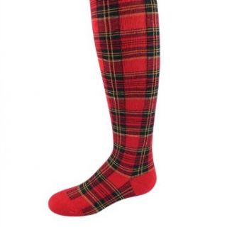Polo Ralph Lauren girls toddlers Tartan Sparkle Tights red   6 12 months: Clothing