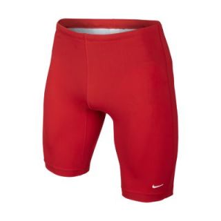 Nike Poly Core Solid Mens Swim Jammer   Red