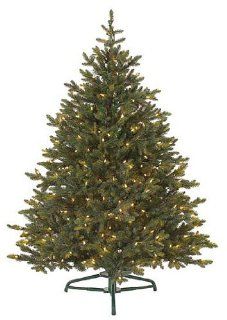 7.5' Pre Lit Petite Pine Artificial Christmas Tree   Clear Lights  