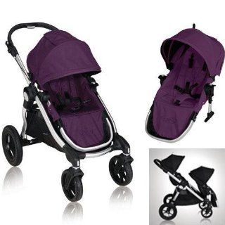 Baby Jogger 81268KIT2 2011 City Select Stroller with Second Seat   Amethyst : Jogging Strollers : Baby