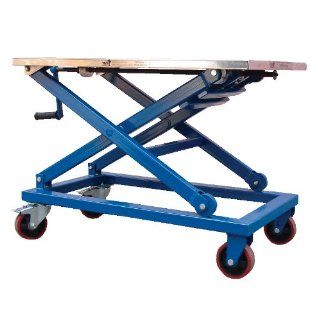 Vestil CART 660 M Steel Mechanical Scissor Cart, 660 lbs Capacity, 37" Length x 23 1/2" Width Platform, 17 1/4   39 1/4" Height Range: Lift Tables: Industrial & Scientific