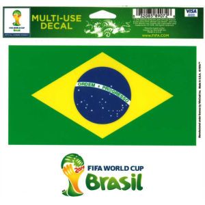 Brasil Wincraft Decal 5 inch x 6 inch