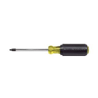 Klein Tool 663 no. 3 Square Recess Tip Screwdriver with 4 Inch Round Shank    