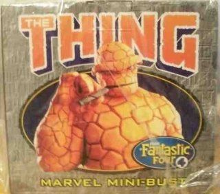Marvel Fantastic Four The Thing Mini Bust Bnib Toys & Games