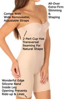 Miraclesuit 2791 Strapless Thigh Slimming Bodybriefer
