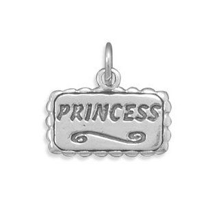 Sterling Silver Princess Charm: Vishal Jewelry: Jewelry