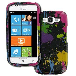 Colorful Paint Splatter Hard Case Cover for Samsung Focus 2 SGH I667: Cell Phones & Accessories