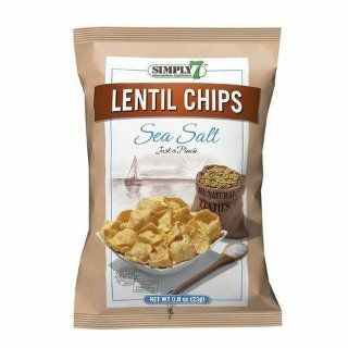 Simply 7 Hummus Chips, Sea Salt, 5 Ounce Bags (Pack of 12) : Soy Chips And Crisps : Grocery & Gourmet Food