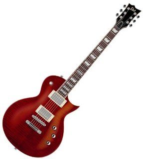 New Esp Ltd Ec 401vf Stbc Trans Black Cherry Electric Guitar w Duncans Musical Instruments