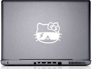 Hello Kitty Lady Gaga Glasses iPad Car Notebook Decal Sticker 4": Everything Else