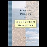 Law and Policy of Ecosystem Services