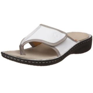 Zumfoot Women's Cocoa Piped Thong Sandal,White,38 EU (US Women's 7 7.5 M): Shoes