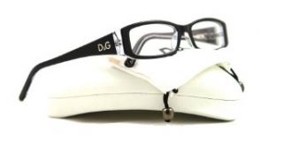 D&G DD1179 Eyeglasses 675 Black/Clear 49mm: Clothing