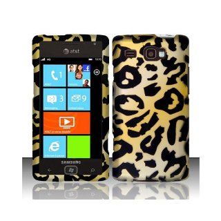 Yellow Cheetah Hard Cover Case for Samsung Focus Flash SGH I677 Cell Phones & Accessories