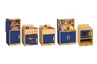 Colorful Essentials Play Kitchen Blue  5 Pc. Set: Toys & Games