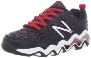New Balance KJ681 NB Tetragel Running Shoe (Infant/Toddler/Little Kid/Big Kid),Black/Red,12 M US Little Kid: Shoes