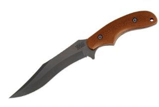 Kabar Adventure Baconmaker Straight Edge With Heavy Duty Polyester Sheath 1095 Cro Van Steel : Hunting Knives : Sports & Outdoors