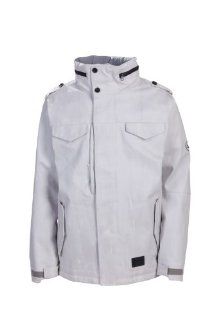 686 Reserved M 65 Insulated Jacket   Men's Dirty White Wax Denim, M : Snowboarding Jackets : Sports & Outdoors