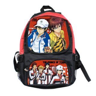 The Prince of Tennis Japanese Anime Backpack Black School Book Bag Kids Boys: Everything Else