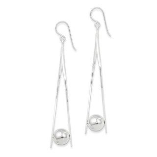 Sterling Silver Fancy Earrings: Jewelry