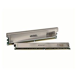GeIL DDR2 Series Dual Channel Kit   Memory   2 GB : 2 x 1 GB   DIMM 240 pin   DDR2   667 MHz / PC2 5300   CL4   1.8 V   unbuffered   non ECC: Computers & Accessories