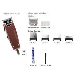 Oster Professional 76023 510 Fast Feed Clipper with Adjustable Blade: Health & Personal Care