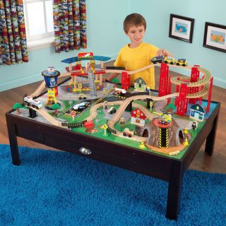 100 Piece Airport Train Table Set
