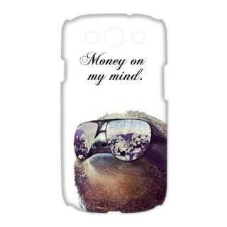 Dolla Dolla Bill Sloth Personalized Samsung Galaxy S3 I9300/I9308/I939 cover cases: Cell Phones & Accessories