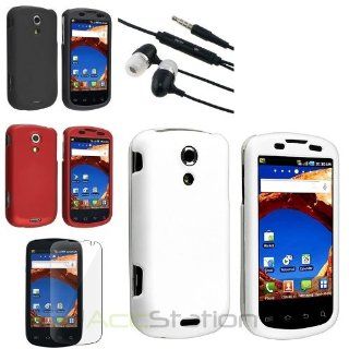 XMAS SALE!!! Hot new 2014 model White+Black+Red Hard Case+LCD Pro For Samsung Epic 4G SPH D700+Black Headset NewCHOOSE COLOR: Cell Phones & Accessories