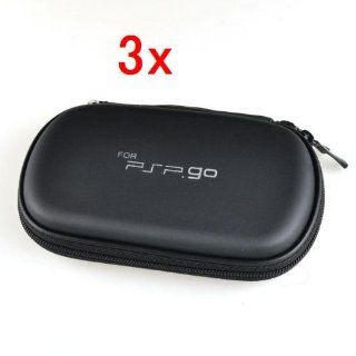 Neewer 3x Slim Travel Carry Bag Hard Case Pouch Cover For Sony PSP GO: Video Games
