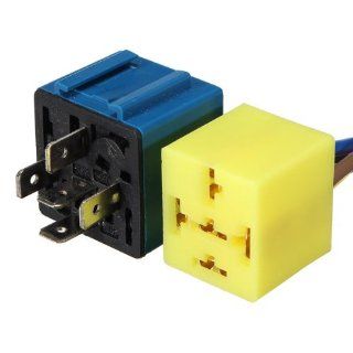 30/40 A 12V Amp Relay With Wiring Harness & Socket Car Auto Automotive New: Automotive