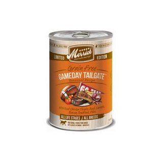 Merrick Fall Seasonals Grain Free Gameday Tailgate Recipe Canned Dog Food : Wet Pet Food : Pet Supplies