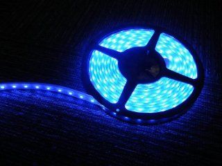 BLUE LED AQUARIUM & POND LIGHTS (16.4 Feet) IP67 Waterproof Strips : Patio, Lawn & Garden
