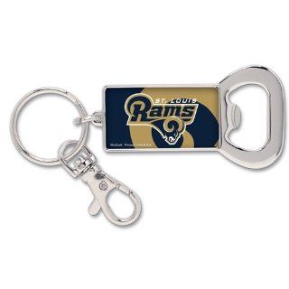 St. Louis Rams Official NFL 2" Bottle Opener Keychain Key Ring by Wincraft : Sports Related Key Chains : Sports & Outdoors