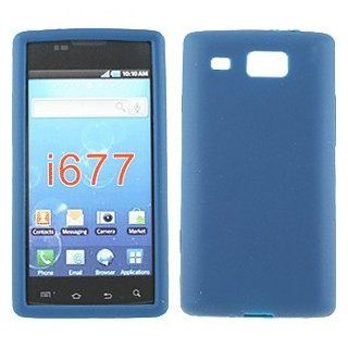 Royal Blue Silicone Skin for SA Focus Flash SGH i677: Cell Phones & Accessories