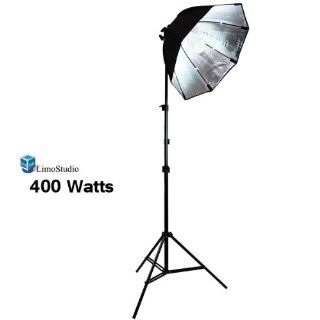 LimoStudio 400 Watt Photo Studio Softbox Lighting Kit, 22" Black Silver Octagonal Soft Box Reflector Light Kit with 86" Light Stand, LMS702 : Photographic Lighting Umbrellas : Camera & Photo