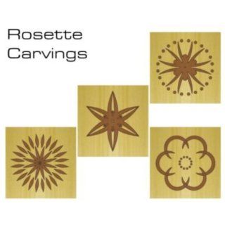 CMT RCS 702 Rosette Template, 2 and 6   Doorjamb And Hinge Templates  