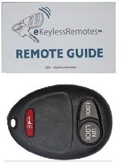 2001 2005 Chevy Venture Three Button Keyless Entry Remote Fob Clicker With Do It Yourself Programming + eKeylessRemotes Guide: Automotive