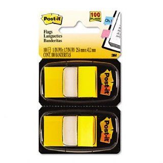3M 680YW12 Marking Flags in Dispensers, Yellow, 12 50 Flag Dispensers/Pack : Tape Flags : Office Products